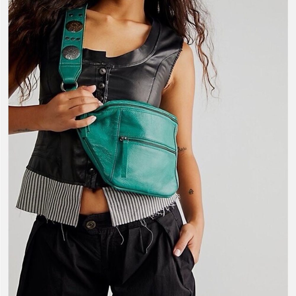 Free People Wilder Embellished Sling Bag